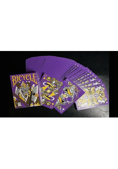 Bicycle Bull Demon King Rebellion Purple Premium Oyun Kağıdı Limited Edition Koleksiyonluk İskambil Kartları