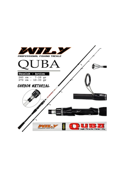 Wily Quba Spin Kamış 2.70 M 10-30 Gr