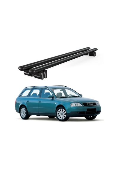 Pençe Audi A6 Avant 1998-2004 Uyumlu Siyah Ara Atkı Port Bagaj Tavan Barı