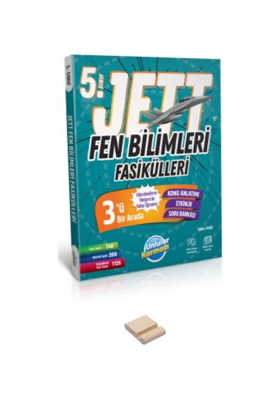 5. Sınıf Jett Fen Bilimleri Fasikülleri Ve Telefon Standı