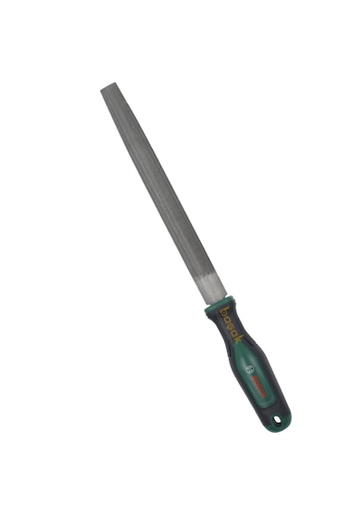 Bosch 8" Yarım Yuvarlak Metal Eğe 200 Mm Orta Diş Ergonomik Saplı 1600a03dr8