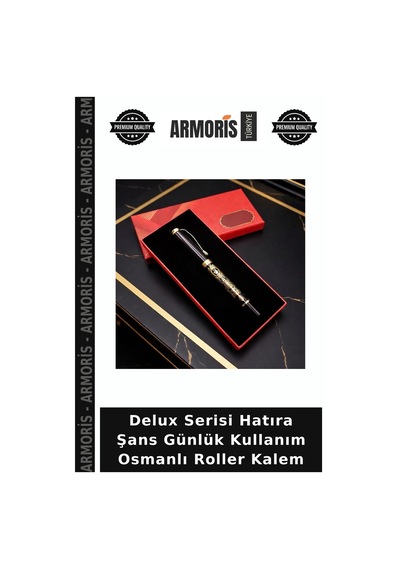 Delux Serisi Hatıra Şans Günlük Kullanım Osmanlı Roller Kalem Çok Renkli