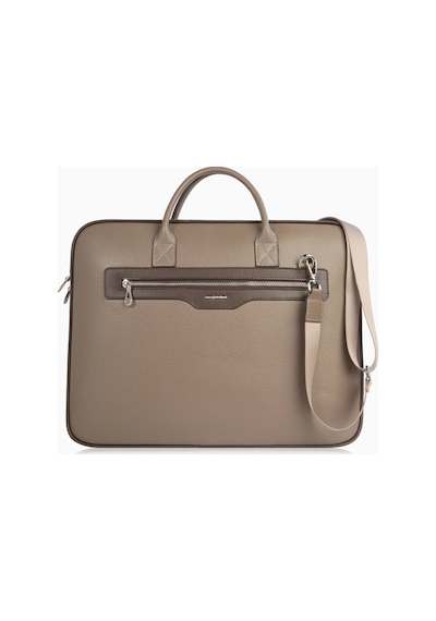 Cengiz Pakel Unisex Hakiki Deri Evrak&laptop Çantası 1712 - Vizon/kahve 1712-vizon-kahve