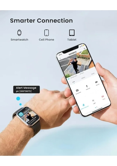 İegeek Kablosuz Pille Çalışan Wifi Güvenlik Kamerası