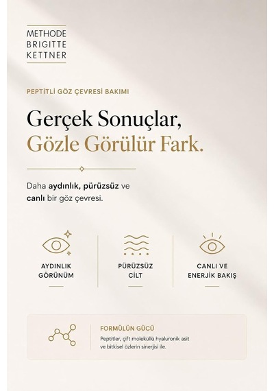 Peptide Eye Fluid 15 Ml Peptitli - Roll-on Göz Çevresi Bakım Serumu