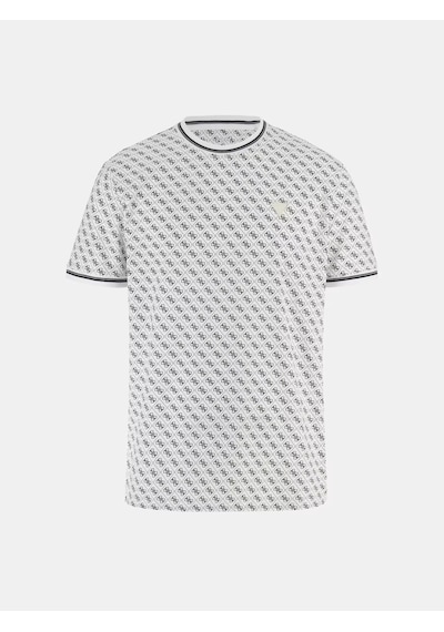 Guess Marshall 4g Logo Erkek T-shirt Z2yı05j1314 Beyaz