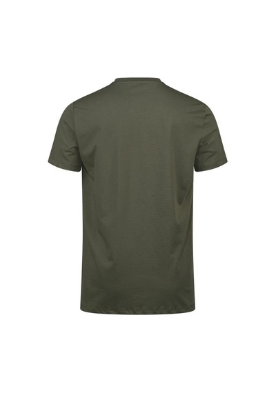 2as Alex Baskılı Erkek Sıfır Yaka T-shirt 047 Haki