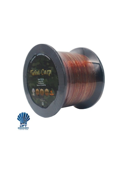 Dft Bojin Twistcarp Kahve-yeşil 1000 M 0.32 Mm Misina