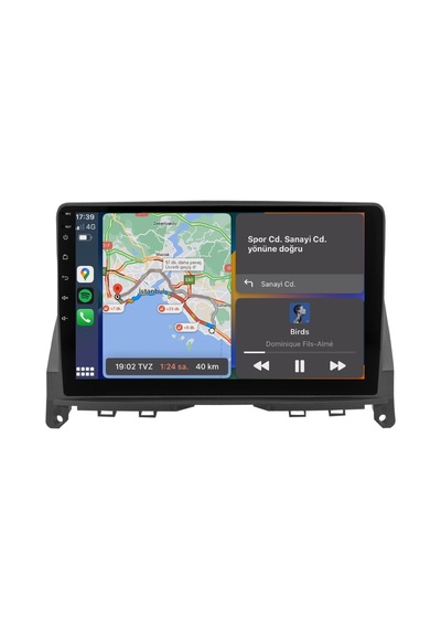 Mercedes C Serisi W204 Android Multimedya Sistemi 2005-2011 Crv-4352xaa