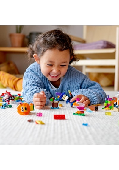 LEGO® Classic Yaratıcı Şeffaf Yapım Parçaları 11013 4+ Yaratıcı Oyuncak Yapım Seti - 500 Parça