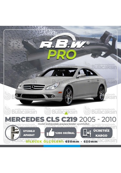 Mercedes CLS C219 Muz Silecek Takımı (2005-2010) RBW PRO