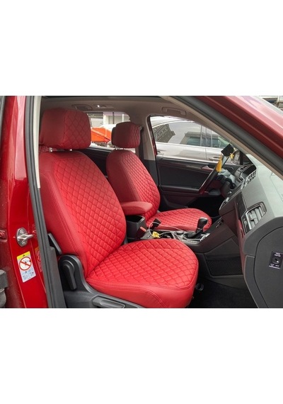 Volkswagen Tiguan Araca Özel Deri Oto Koltuk Kılıfı (440484207)