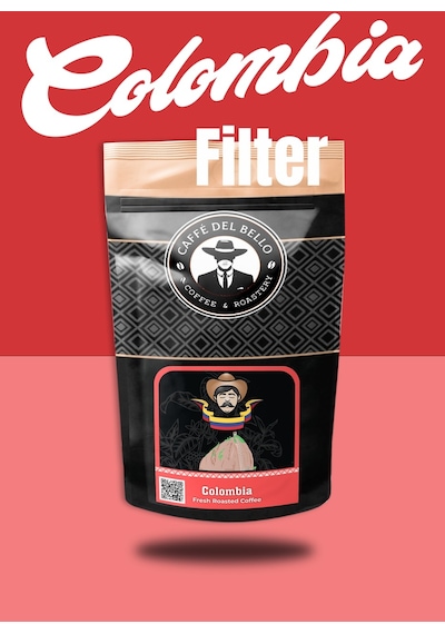 Caffe Del Bello Kolombiya French Press Filtre Kahve 250 G