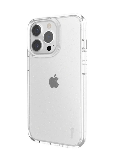 Ugly Rubber Apple Uyumlu iPhone 13 Pro Simli Şeffaf UR Vogue Kapak ZORE-219664