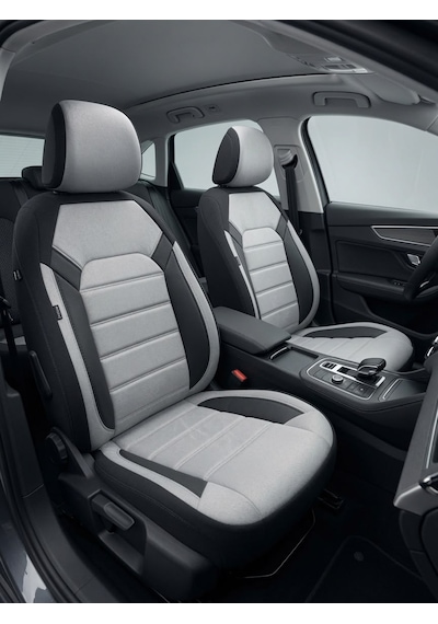 Renault Kadjar 2015-2022 Uyumlu Premium Tay Tüyü Oto Koltuk Kılıfı Airbag Uyumlu 2+1 Fermuarlı Kolçak Uyumlu