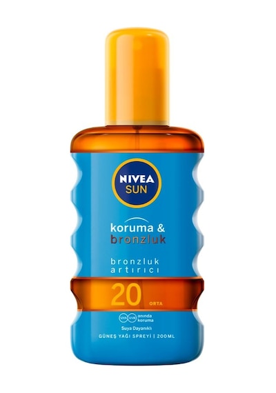 Nivea Sun Koruma & Bronzluk  SPF 20 Güneş Yağı Spreyi 200 ML