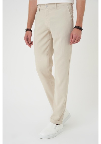 Efor Comfort Beli Lastikli Rayon Karışımlı Krem Jogger Pantolon P 1194 Krem Efor Comfort Beli Lastikli Rayon Karışımlı Krem Jogger Pantolon P 1194 Krem