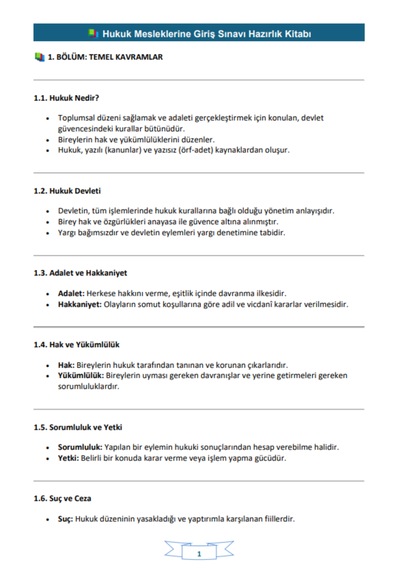 Kpss-a Hukuk Sınavlarına Hazırlık Kitabı Spiralli