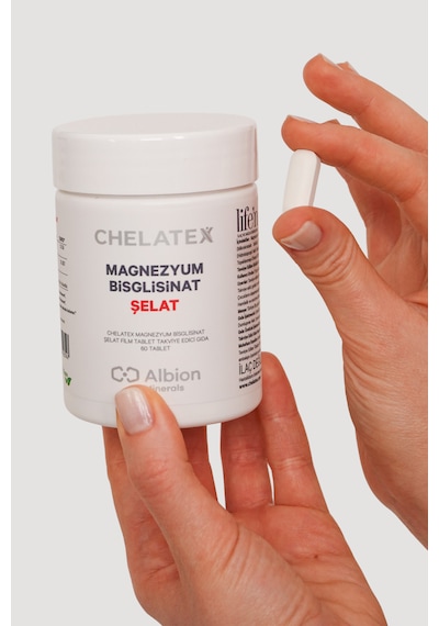 Chelatex Magnezyum Bisglisinat Şelat 60 Tablet