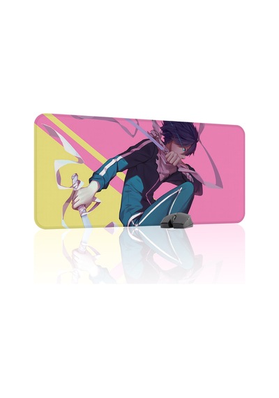 Noragami Kaymaz Dikişli Kauçuk Oyuncu Mousepad V3 - 90x40 Xxl Gaming Mouse Pad Fare Altlığı