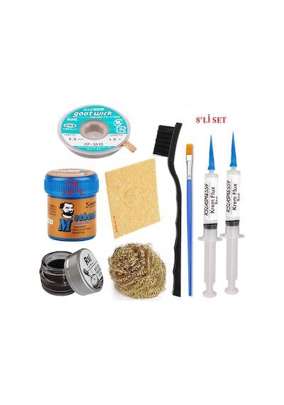 Kremlehim Mchanc 138 C 42gr Havya Uc Temizleyici Flux Lehim Toplama Cp-3515 Lehim Emme Teli,yardımcı Set04