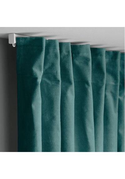Ikea Sanela Fon Perde 140x300 Cm Turkuaz