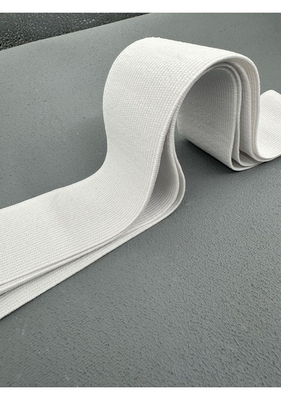 Paşateks 4 Cm Dokuma Lastik-5 Metre-beyaz