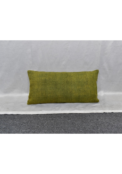 Zehra Abla Halı Yeni El Dokuma Dekoratif Lumbar Kilim Kırlent Yastık Kılıfı 6876 Çok Renkli