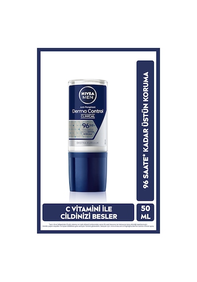 Men Erkek Roll On Deodorant Derma Control Clinical 50 Ml,96 Saat Koruma,c Vitamini,kararma Karşıtı Men Erkek Roll On Deodorant Derma Control Clinical 50 Ml,96 Saat Koruma,c Vitamini,kararma Karşıtı