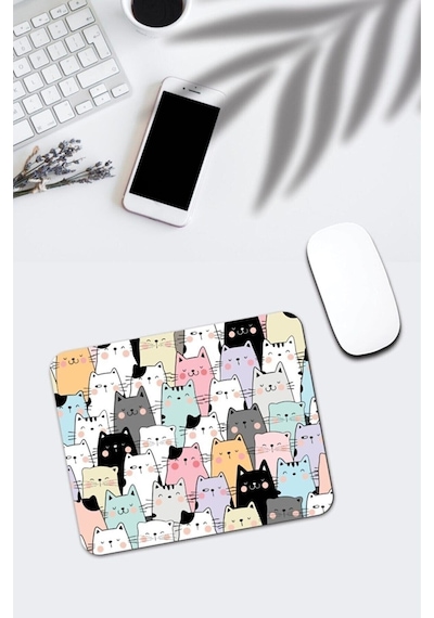 Seyirci Kediler Mouse Pad Mousepad