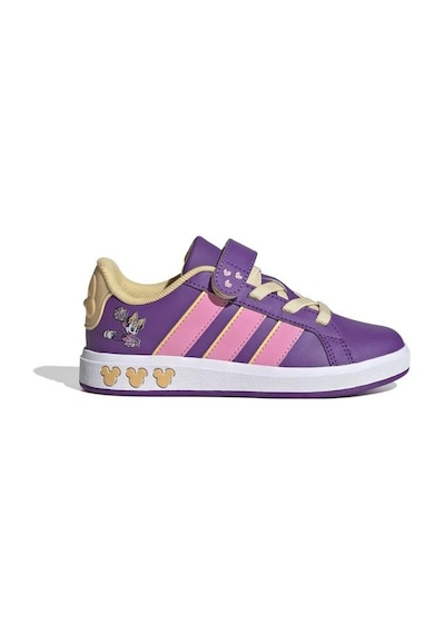Adidas Disney Minnie Mouse Grand Court Çocuk Mor Sneaker Mor