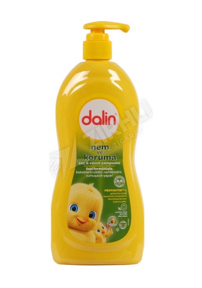 5 Adet Dalin Bebe Nem Koruma Saç Ve Vücut Şampuan 700 Ml