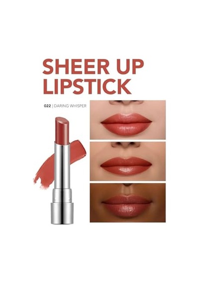 Flormar Nemlendirici Parlak Ruj- Sheer Up Lipstick - 022 Daring Whisper - 8682536097949 00
