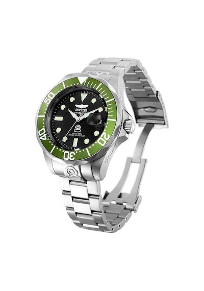 Invıcta Pro Diver Men 47mm Stainless Steel Steel Black Dial Nh35a Automatic Gümüş