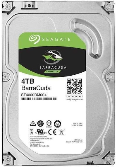 Seagate Barracuda ST4000DM004 3.5" 4 TB 5400 RPM 256 MB SATA 3 HDD