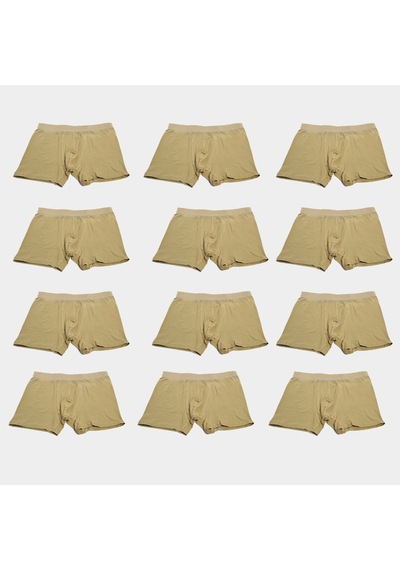 Askeri Malzeme Yeşil Asker Donu 12'Li Asker Boxer Yeşil