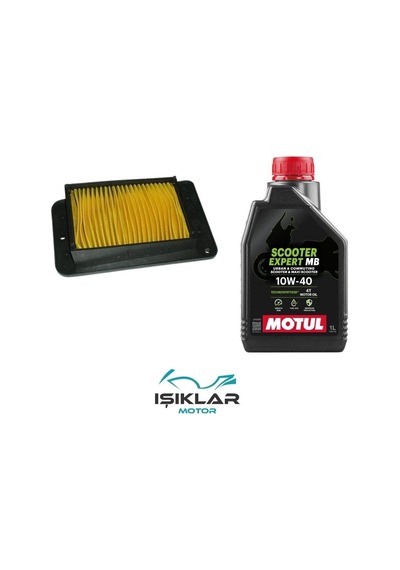 Sym Symphony Sr 125 Motul Yağ Ve Hava Filtre Bakım Seti Bs0038