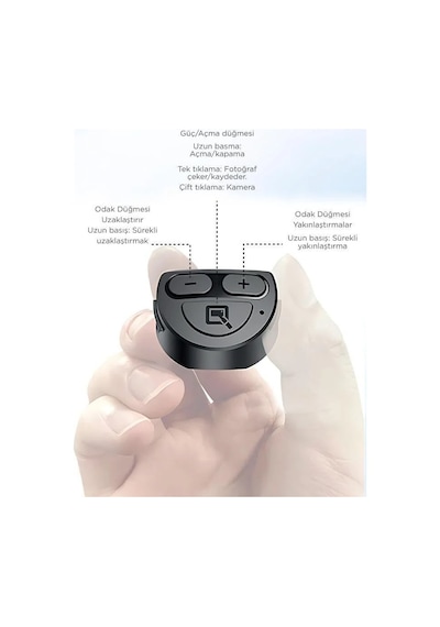 Tripod Çok Amaçlı 360 Derece Kumandalı Selfie Çubuğu L10 Siyah Mobil Ayak Çekim Aleti Yayın Aparatı