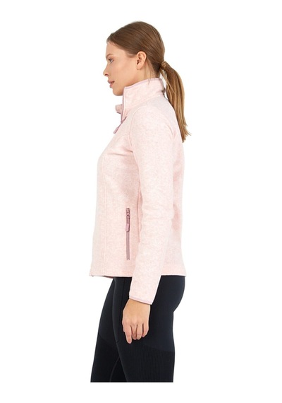 Blackspade 50461 Fermuarlı Termal Kadın Sweatshirt Pembe