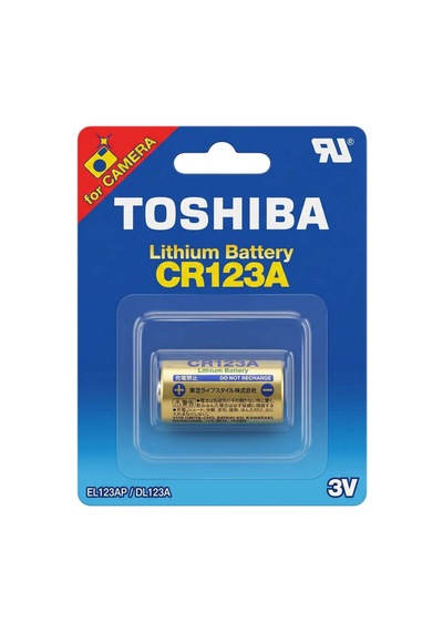 Toshiba Cr123a 3v Lityum Pil 1li El Feneri Ve Alarm Pili
