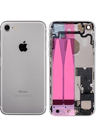 İphone 7 Kasa Kasa Full Dolu Silver Gümüş