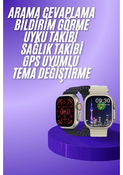 Akıllı Saat Bluetooth Bağlantılı Uyku Ve Sağlık Takibi
