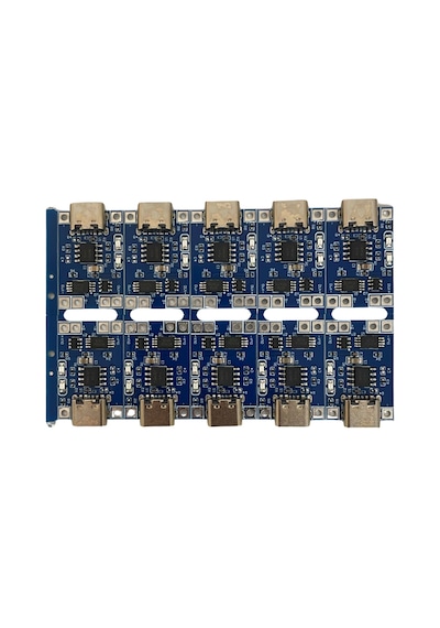 Tp4056 Type-c Şarj Devresi 3.7v Ters Akım Korumalı Lityum Pil Şarj Modülü 10 Adet