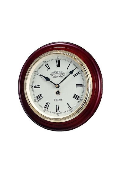 Seiko Clocks Qxa144B Ahsap Kasa Duvar Saati