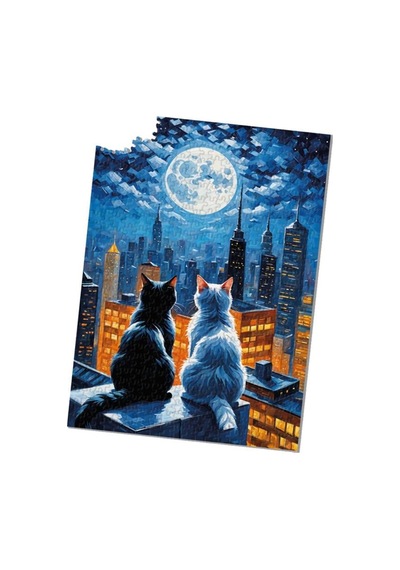 Btoys 500 Parça Puzzle Two Cats 9040
