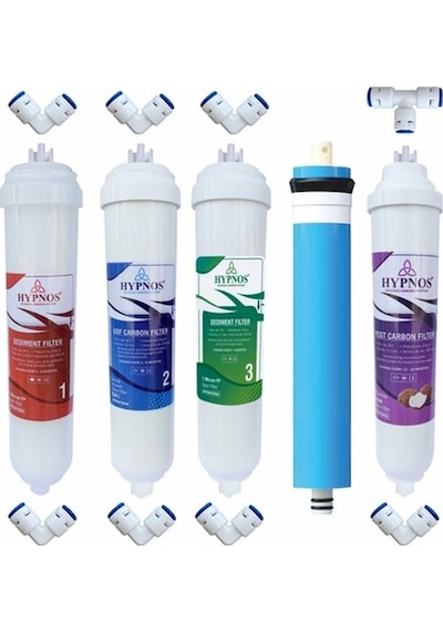Hypnos Reverse Osmosis System Kapalı Kasa 5 Aşama Su Arıtma Cihazı Filtresi