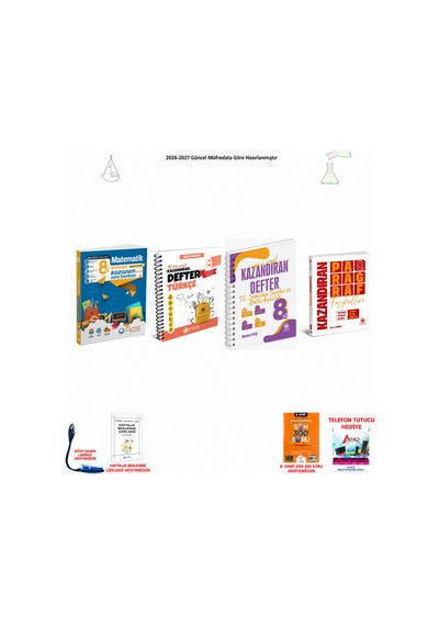 Çanta 8. Sınıf Lgs Tüm Dersler 109 4 Kitap Seti