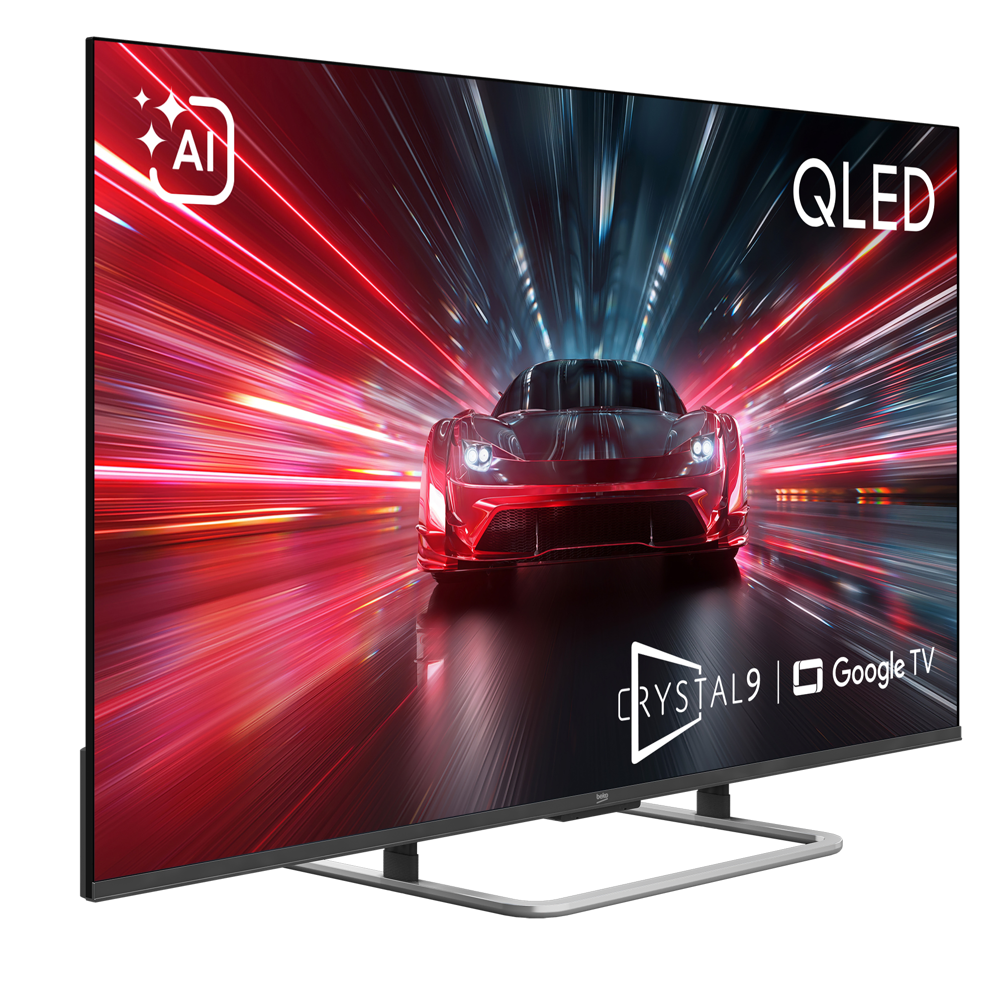 Beko Crystal 9 B 965 C AI 4K Ultra HD 65" 165 Ekran Uydu Alıcılı Google Smart QLED TV