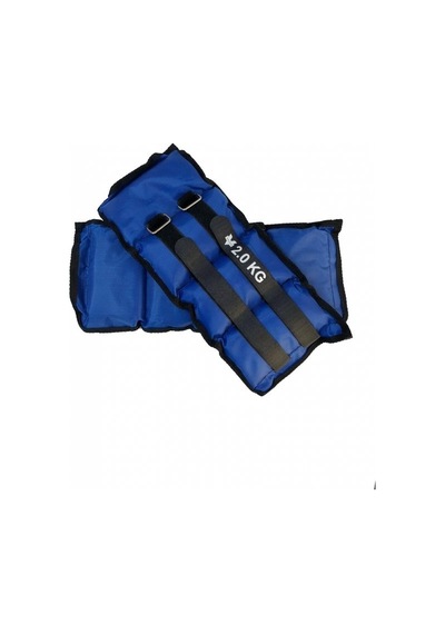Valeo 2 x 2 KG Ayak Bilek Ağırlığı Mavi