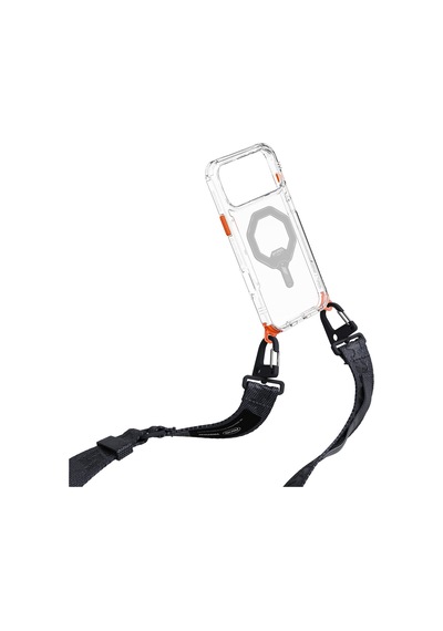 Skinarma Scout Xe Serisi Logolu Ayarlanabilir Telefon Boyun Askı Kayışı Gri